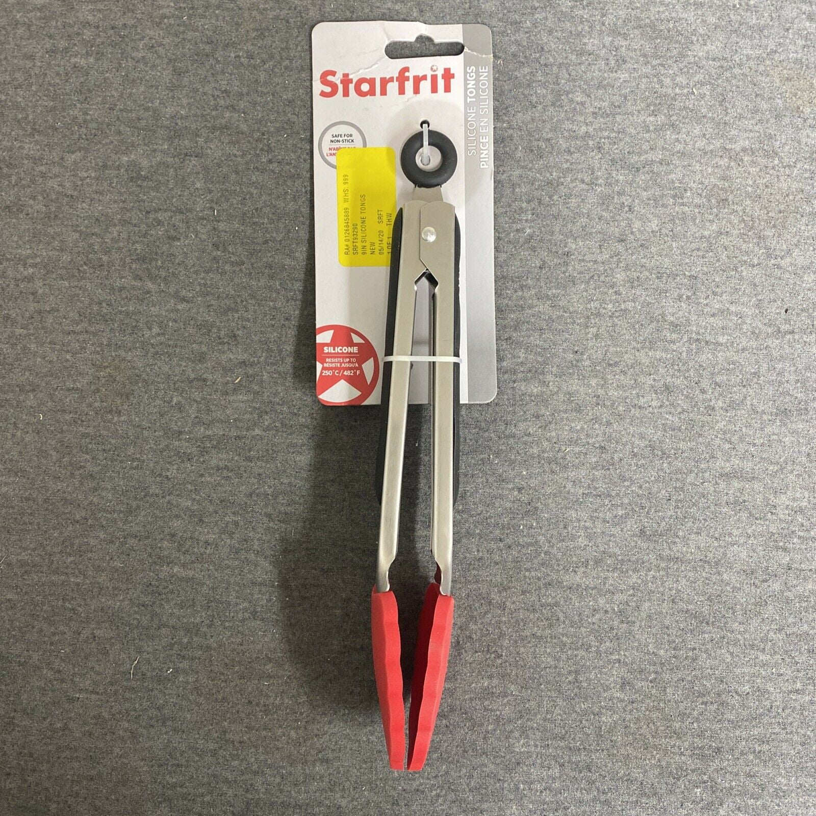 Starfrit 9' Silicone Tongs
