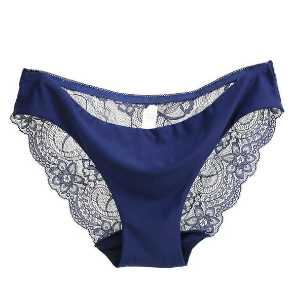 Iyufng Plus Size Panties for Women,Women's Panties Women Lace Panties Seamless Cotton Panty Hollow Briefs Underwear,Womens Panties