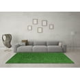 thumbnail image 3 of Ahgly Company Indoor Square Abstract Green Modern Area Rugs, 6' Square, 3 of 4