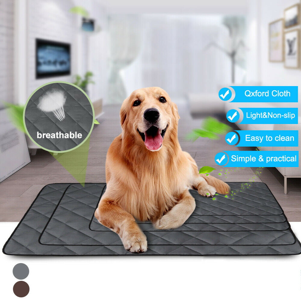 Dog Cooling Mat Breathable Self Cooling Blanket Pad Ice Silk Sleep Mat Non-Toxic Small Medium Large Extra Large for Home Travel Pet Cooling Pads for Dogs Cats Washable Summer Kennel Mat 