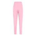 thumbnail image 5 of Tdoqot Girls Leggings with Pockets- Full Length High Waist Soft Casual Kids Dance Pants Pink Size 6, 5 of 7