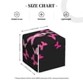 thumbnail image 4 of Gaeub Breast Cancer Print Leather Tissue Box Cover Square,Tissue Holder,Leather Paper Case,PU Leather Tissue Box Holder Decorative for Bathroom, Home Office Decor, 4 of 7
