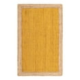 thumbnail image 3 of Unique Loom Braided Jute Collection Area Rug - Goa (5' 1" x 8' Rectangle Yellow/Natural), 3 of 6