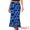 Blue, variant on DARING DIVA Women's High Waist Bodycon Mesh Fishtail Midi Skirts XS Black