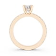Engagement Ring for Women in 0.25-3.00 Cttw Oval & Round Lab Grown ...