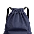 thumbnail image 2 of Mochila casual unisex Correa ajustable Bolsa de gimnasio Multibolsillos Mochilas de viaje, 2 of 3