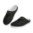 thumbnail image 2 of Lsque Ornate Dark Skull Book Pattern Womens Comfort Cotton on Scuff With Memory Foam and Anti-skid Sole Slipper-44/45, 2 of 7