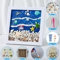 thumbnail image 1 of HUASHENG DIY Hand Texture Painting 3D Frame Painting Doodle Painting Group Creative Gift Self Made 3D Frame Painting, 1 of 4
