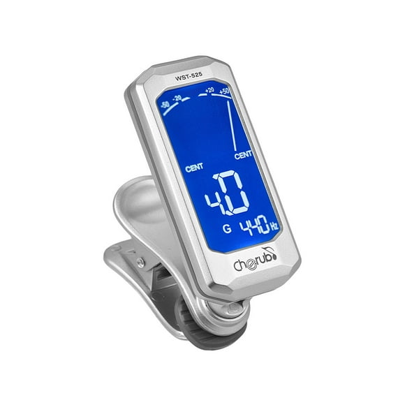 Cherub WST-525 Rotatable Clip-On Tuner Large LCD Display for Chromatic
