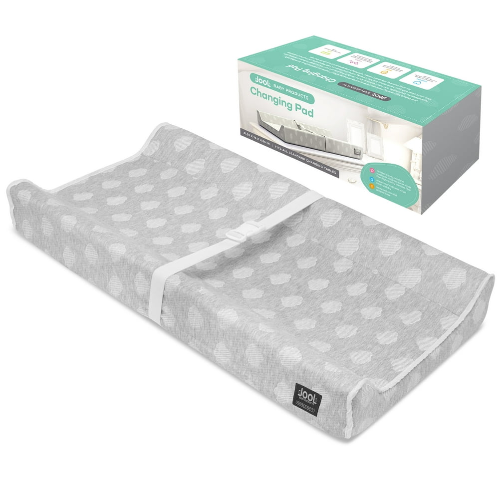 Contoured Changing Pad Waterproof & NonSlip, Includes a Cozy