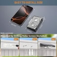 thumbnail image 3 of Slssqhz Solar Fence Lights Outdoor LED Color Changing IP65 Waterproof Lights for Fence Wall Deck Step Backyard Patio Railings Pool, 3 of 6