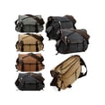 thumbnail image 5 of Men Messenger Bag School Shoulder Canvas Bag Vintage Crossbody Satchel Laptop Business Bags, 5 of 7