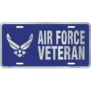 Air Force Veteran United States License Plate Wall Sign Tag FAST USA SHIPPING
