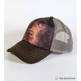 thumbnail image 2 of The Mountain CHOC LAB FACE Brown Adult Unisex Foam Trucker Hat, 2 of 3
