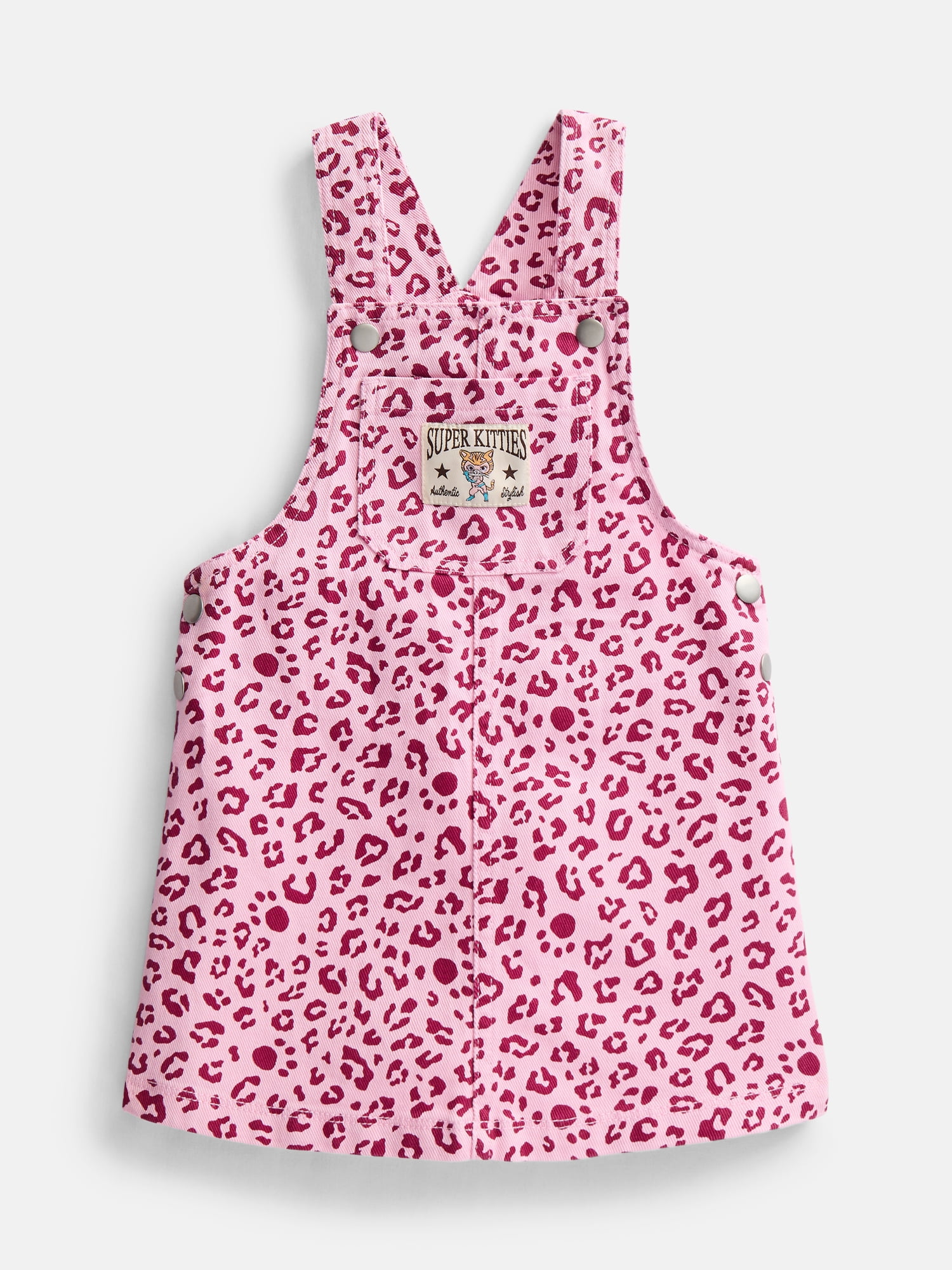 SuperKitties Toddler Girls Short Sleeve Tee and Cotton Skirtall Set, 2 Piece, Sizes 12M-5T