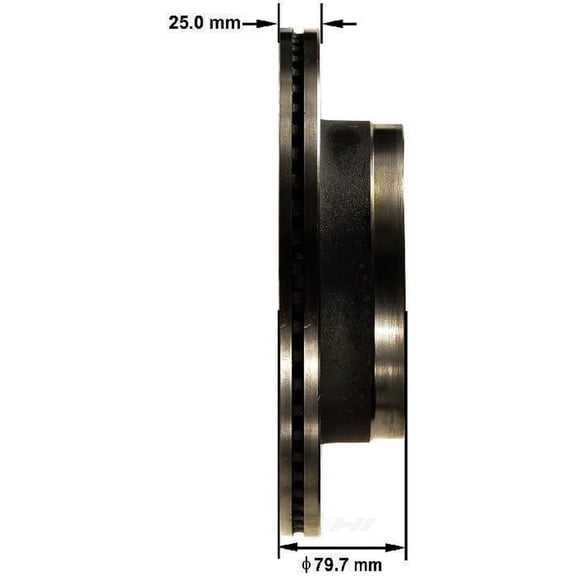 BENDIX PRT6177 Bendix Brake Rotor