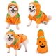 thumbnail image 1 of Puppy Dog Pet Halloween Pumpkin Costume Outwear Coat Apparel Hoodie (S), 1 of 4
