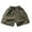 Army Green, variant on REDARER Toddler Boys & Girls' Striped Linen Shorts, Elastic Waist Casual Summer Holiday Play Bottoms,5-6 Years