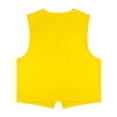 thumbnail image 3 of TOPTIE 5 Pack No Pocket Unisex Vest Peasant Costume Vest Volunteer Work Vest-Yellow-XL, 3 of 7
