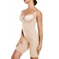 thumbnail image 1 of FITVALEN Seamless Women's Tummy Control Open Bust Mid-Thigh Bodysuit Shapewear, 1 of 6