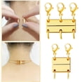 thumbnail image 5 of QIQUWOHUL Multi Necklace Layering Clasps Necklace Clasp Gold And Silver Necklace Separator For Layering Multiple Necklace Clasp For Women, 5 of 5