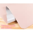 thumbnail image 3 of 1 Pc Large Desk Mat,Office Desk Protector Mat,Makeup Mat for Vanity Top Protector,Easy-To-Clean Dresser Pad,Waterproof and Oil-Proof Computer Mouse Pad (Pink), 3 of 7