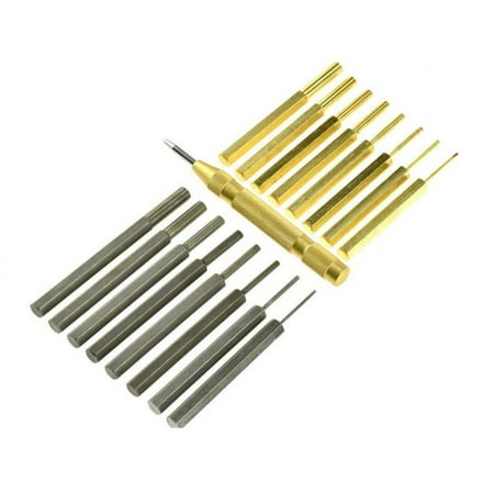 18 Piece Mini Punch Set With Auto Center Punch