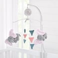 thumbnail image 3 of Disney Dumbo Hello Baby Grey and White Musical Mobile, 3 of 5