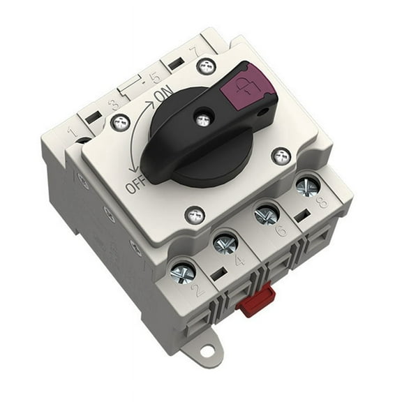 HOT Solar Isolator Switch PV DC 1200V 32A Rotating Handle Rotary Disconnector for Device A