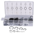 thumbnail image 1 of Clip Ring Assortment Kit,300PCS Snap Ring Assortment Retaining Ring Set Internal Circlip Retaining Ring Kit Finely Tuned Performance, 1 of 5