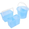 thumbnail image 1 of 2pcs Artist Brush Washer Multi Use Paint Brush Stand Watercolor Brush Washing Basin Water Bucket, 1 of 6
