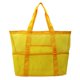 thumbnail image 1 of Bolso de playa de malla grande, 43 x 20 x 39 cm, nailon resistente a la arena, múltiples bolsillos, para guardar toallas y chanclas, bolso de viaje, 1 of 7