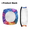 thumbnail image 3 of Jiueut Hippie Galaxy Rollator Seat Cushion Back Bar Cover Set for Women Set of 2 Universal Rollator Walker Seat and Backrest Covers Removable Walker Seat Covers for Seniors, 3 of 7