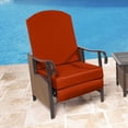 thumbnail image 2 of BrylaneHome Outdoor Preminum Steel Frame Oversized 350LB Weight Capacity Recliner Chair Wide Seat Patio Yard Garden, 2 of 6