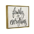 thumbnail image 5 of Stupell Industries Family Is Everything Rustic Quote Farm Home Sign Metallic Gold Framed Floating Canvas Wall Art, 24x30, by Fearfully Made Creations, 5 of 5