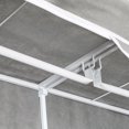 thumbnail image 2 of Honey-Can-Do 60” Wardrobe Clothes Storage Closet, Grey, 2 of 8