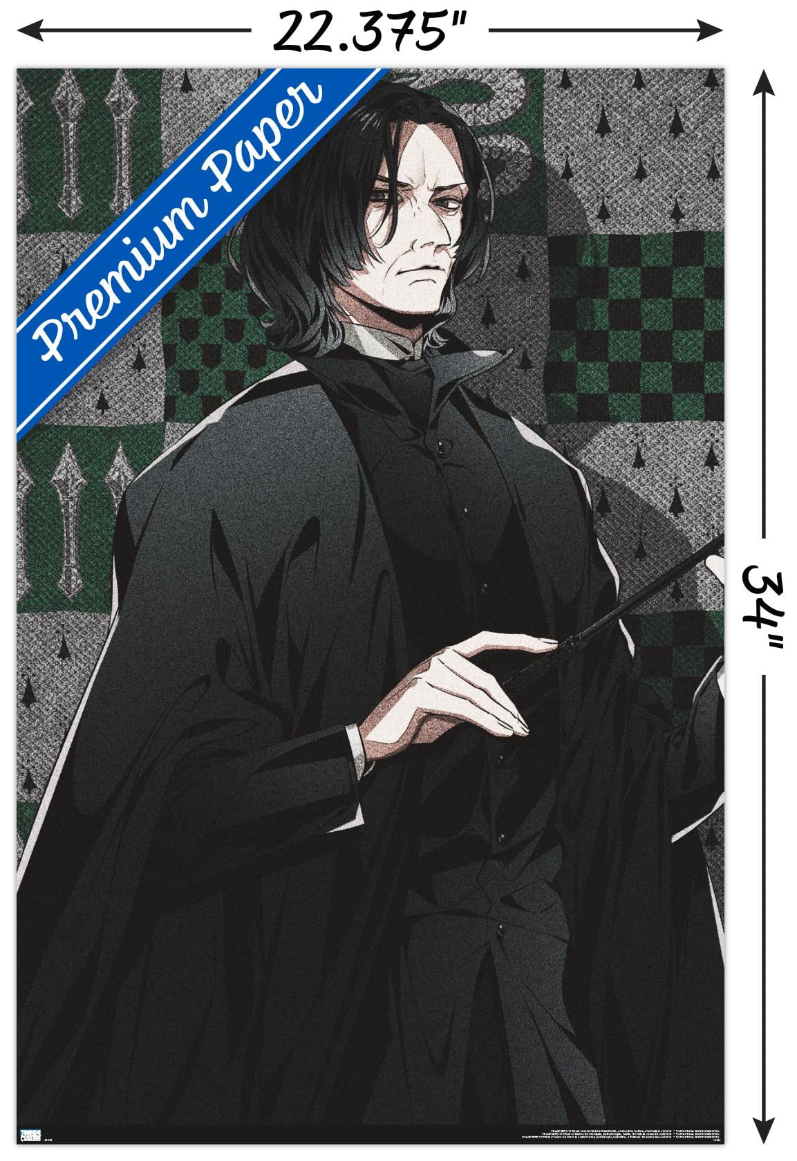 The Wizarding World: Harry Potter - Dynasty Snape Wall Poster, 22.375" x 34"