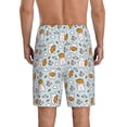 thumbnail image 6 of KLL Cute Rabbit Hold Carrot for Men's 1-Pack Shorts,Sleep Pajama Shorts for Men Soft Pj Shorts Men's Pajama Bottoms Sleepwear -3X-Large, 6 of 7
