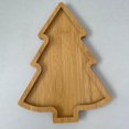 thumbnail image 5 of Walbest Christmas Tree Shaped Tray Wooden Charcuterie Dessert Boards Steak Dinner Plate Safe Easy to Clean Serving Platter for Parties Events, 5 of 6