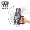 thumbnail image 3 of Modern 40oz Tumbler– Stainless Steel Insulated Tumbler with Handle and Straw, Large Capacity Travel Cup for Hot & Cold Drinks, 3 of 7