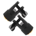 thumbnail image 1 of FOLOYORI 2Ud Adaptador De Montura Para Micrófono Con Amortiguador Y Ángulo Ajustable En Color Negro, 1 of 8