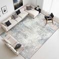 thumbnail image 5 of BERTHMEER 5'x7' Abstract Area Rugs for Living Room,Bedroom Dining Room Office Farmhouse Machine Washable Non-Slip Modern Indoor Rugs,Blue Multi, 5 of 8