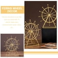 thumbnail image 2 of Ferris Wheel Model Golden 1Pcs 9In, 2 of 7
