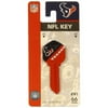Hillman Houston Texans Painted Key House/Office Universal Key Blank Single