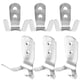 thumbnail image 3 of Stainless Steel Wall Mounted Hooks Heavy Duty Metal Coat Hangers for Bags, Towels & Clothes Easy Install, Rustproof Design for Bedroom, Bathroom, 3 of 4