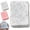 White, variant on Linnome Stress Relief Plaything Pimple Squeezing Fidget for Relaxation and Anxiety Relief Reusable Sensory Plaything for Adults