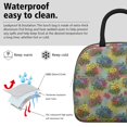 thumbnail image 3 of Womens Pioneer Flower Floral Print Pattern Lunch Box for Work,Insulated Lunch Bag for Women,Loncheras Para Mujer,Leakproof Adult Lunch Bag for Work,Beach,Travel,Picnic,Camping, 3 of 6