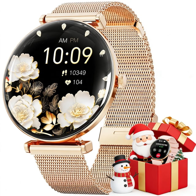 Reloj Inteligente Hwagol para Mujer Android iPhone con Llamadas IP68