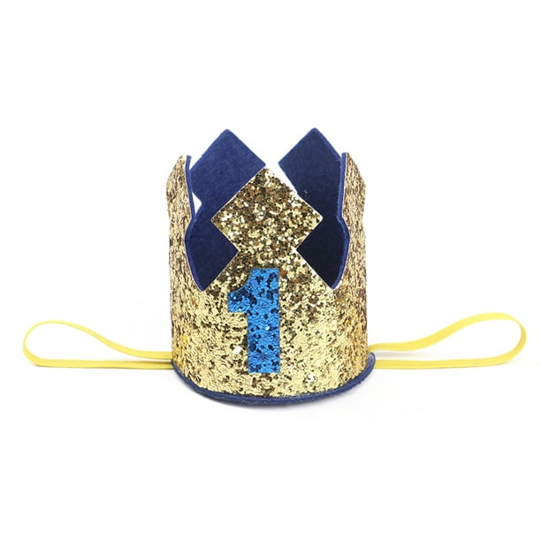 1 Pcs Chapeau Décorations d'anniversaire pour fille Cadeaux Crown Party  Princesse Enfants Accessoires de cheveux