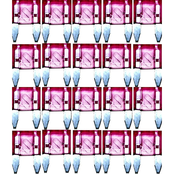 DNF 20 Pack 3 AMP ATS/ATC Mini Blade 12V Automobile Fuses